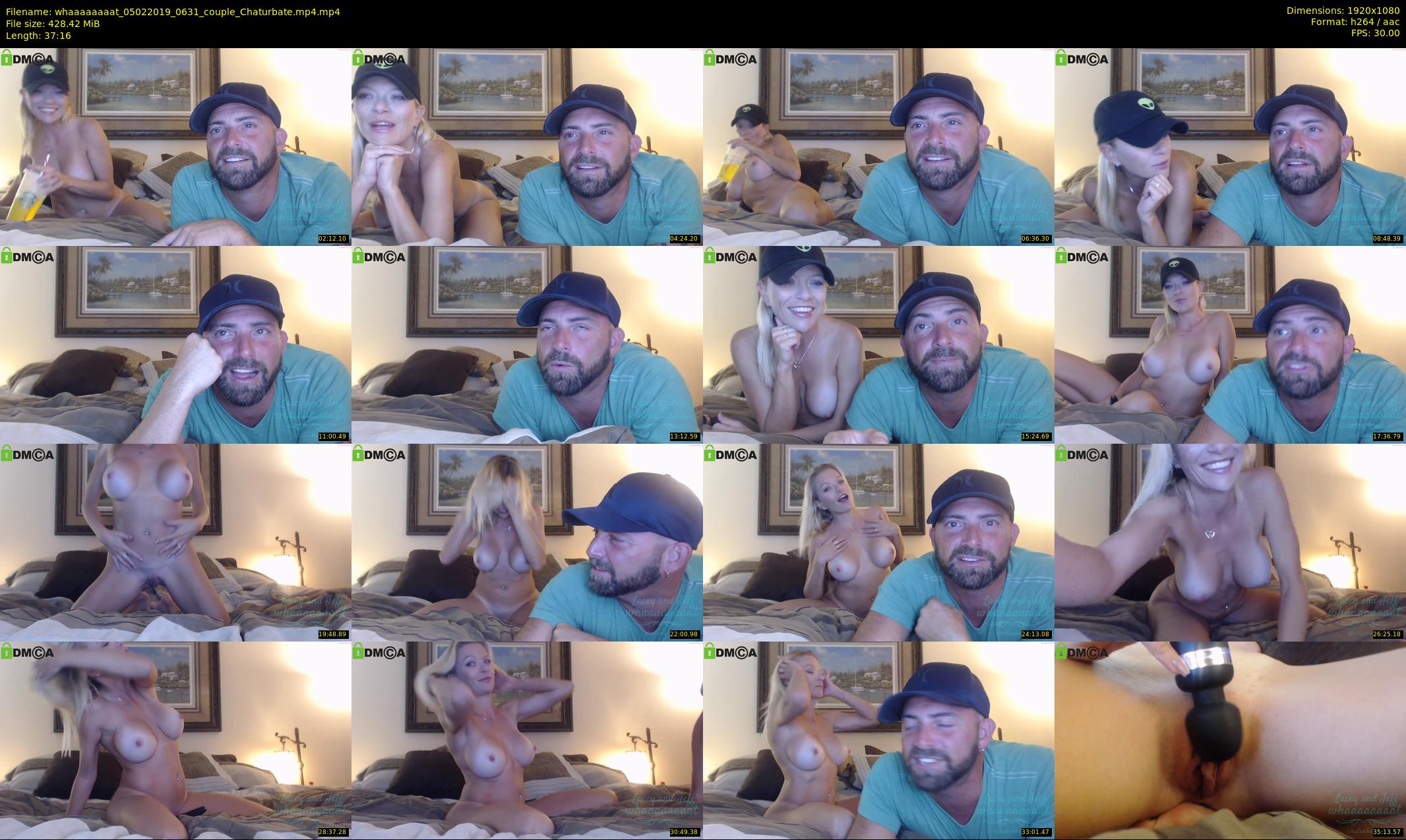 whaaaaaaaat — 38 minute Chaturbate couple cam show recording, 1080p, Feb 5, 2019