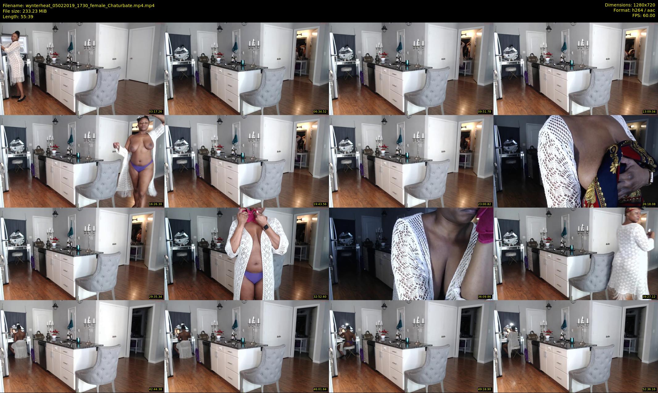wynterheat — 56 minute Chaturbate female cam show recording, 720p, Feb 5, 2019