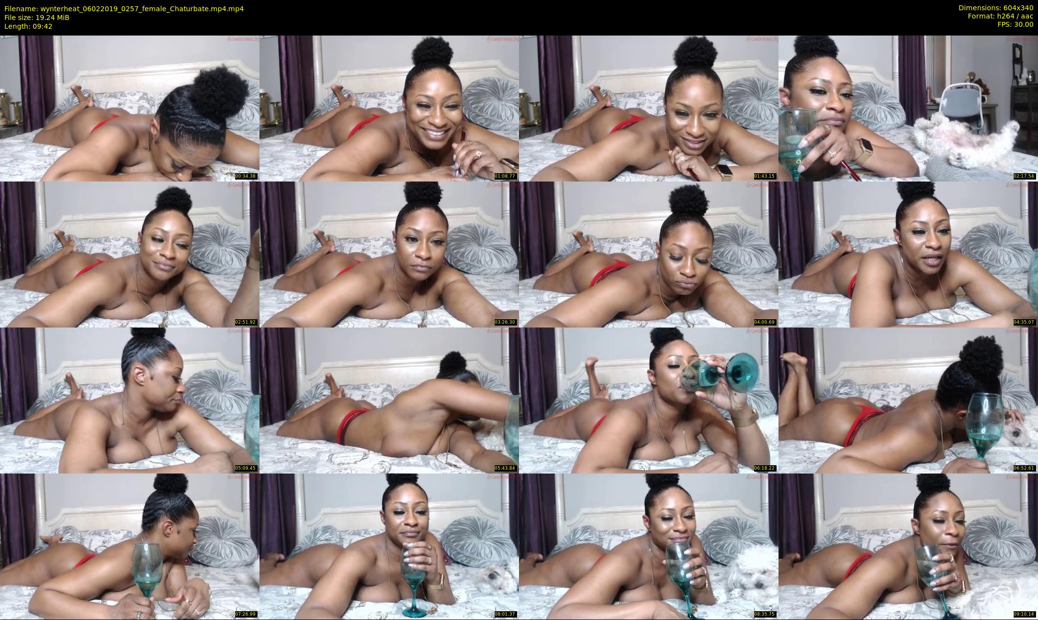 wynterheat — 10 minute Chaturbate female cam show recording, SD, Feb 6, 2019