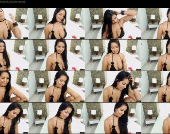zamarahot — 15 minute Chaturbate female cam show recording, 720p, Feb 5, 2019