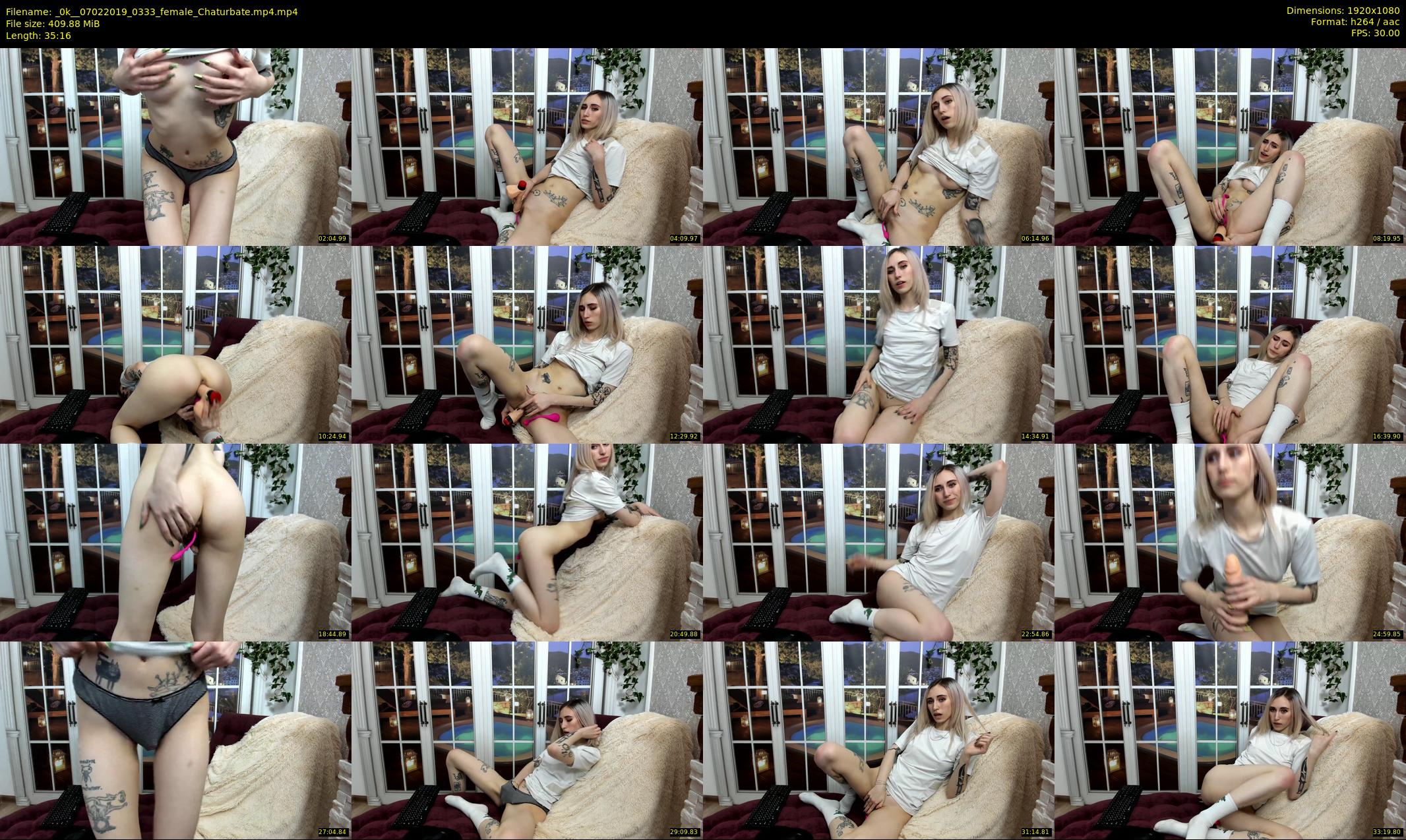 _0k_ — 36 minute Chaturbate female cam show recording, 1080p, Feb 7, 2019