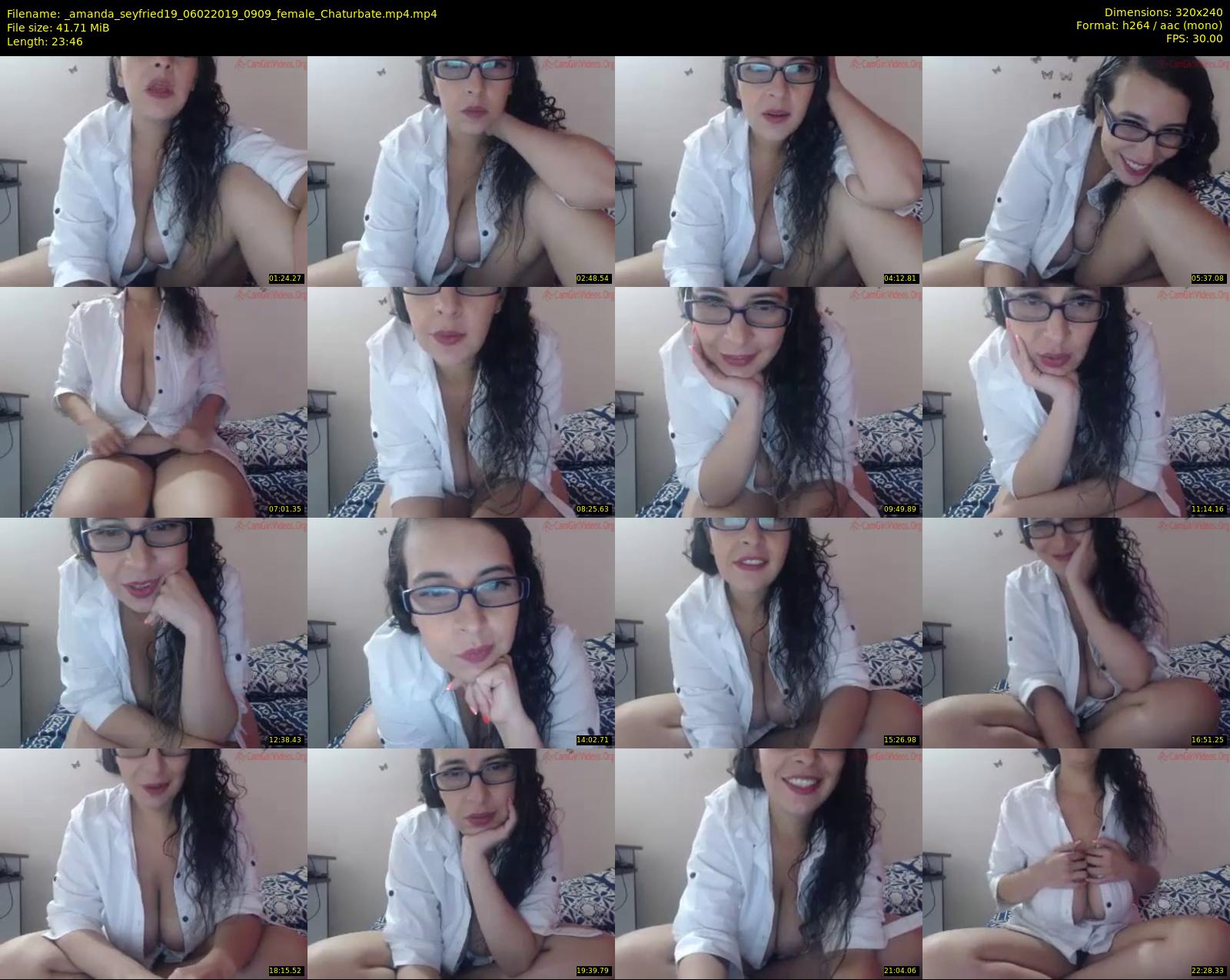 _amanda_seyfried19 — 24 minute Chaturbate female cam show recording, SD, Feb 6, 2019