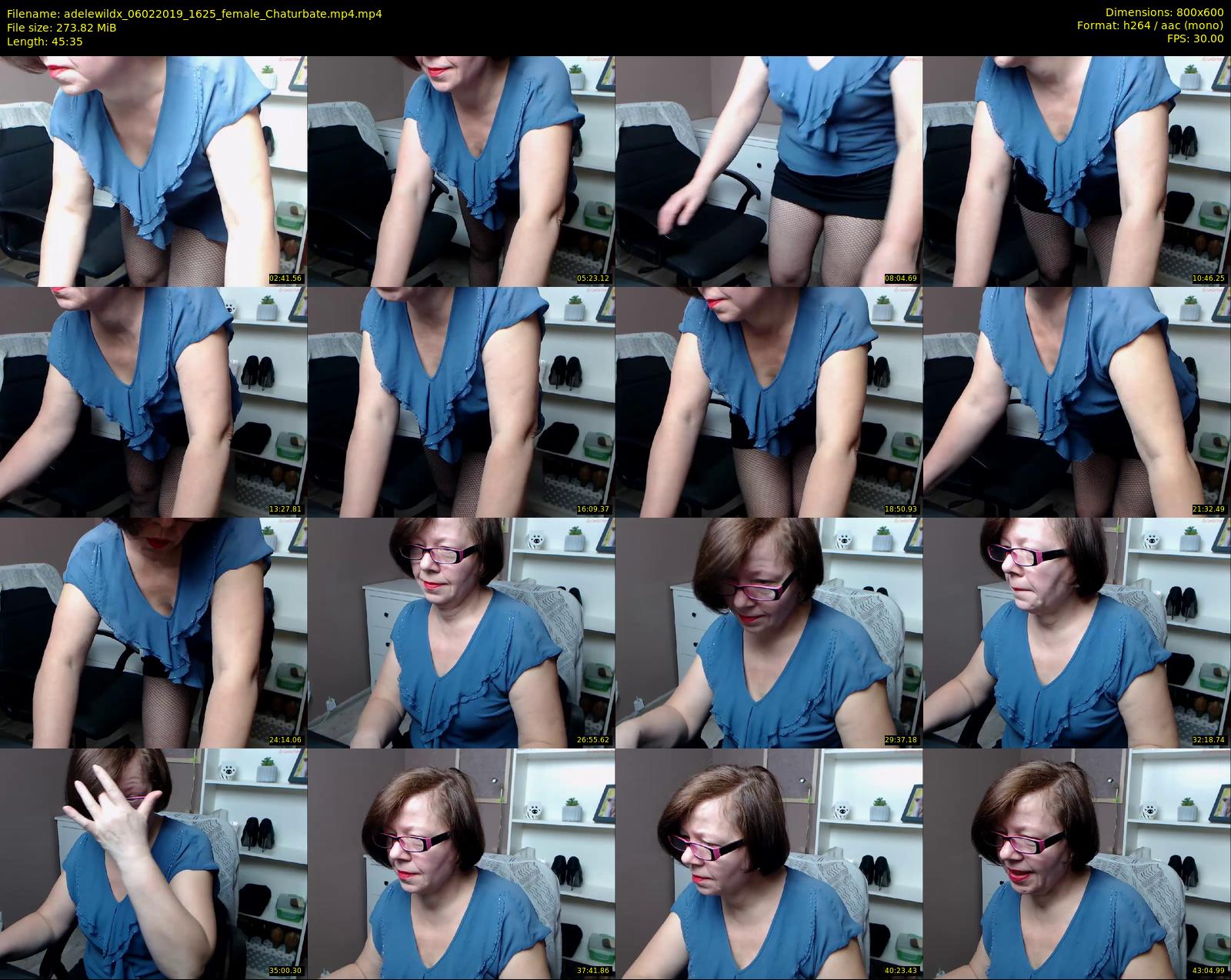 adelewildx — 46 minute Chaturbate female cam show recording, 480p, Feb 6, 2019