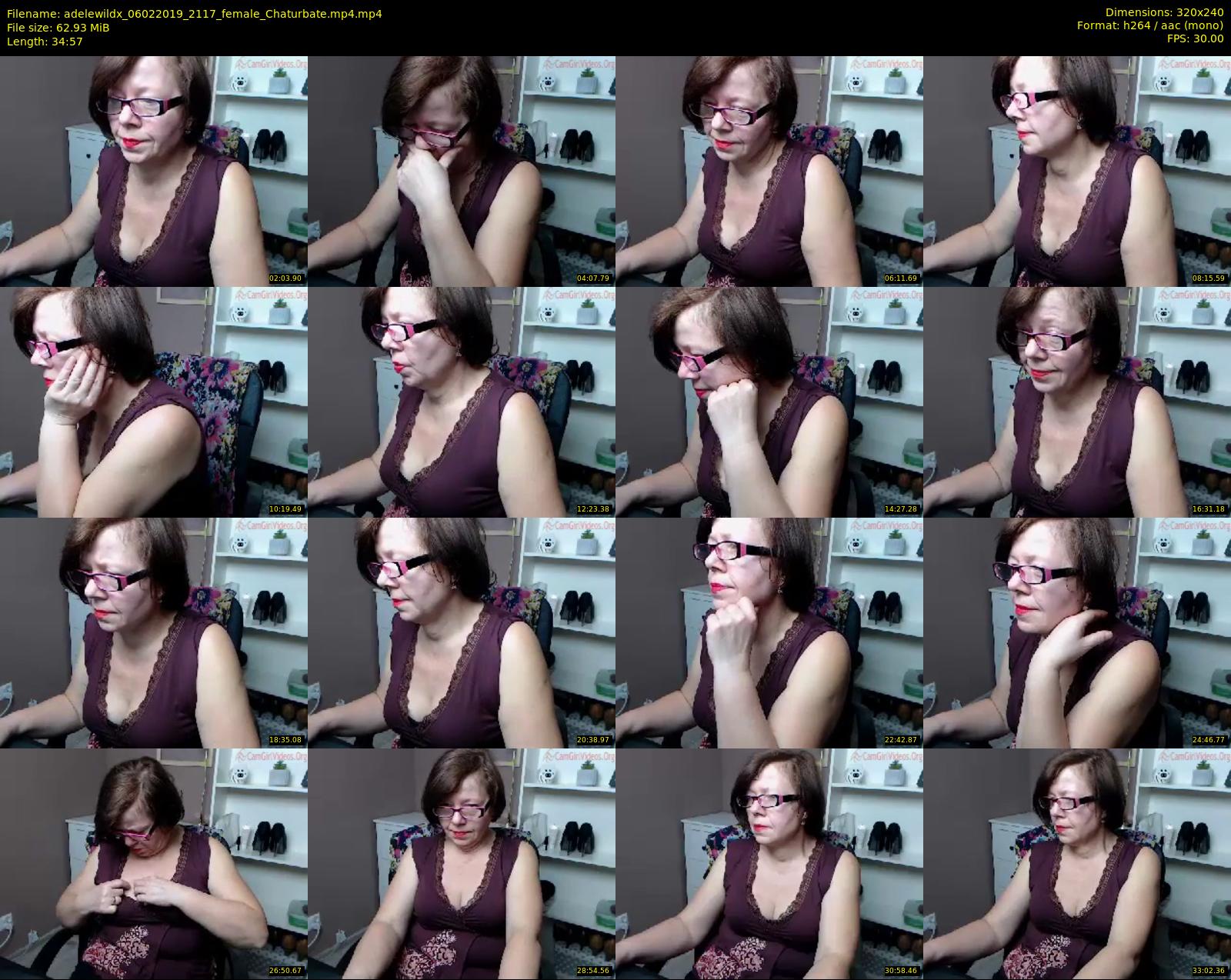 adelewildx — 35 minute Chaturbate female cam show recording, SD, Feb 6, 2019