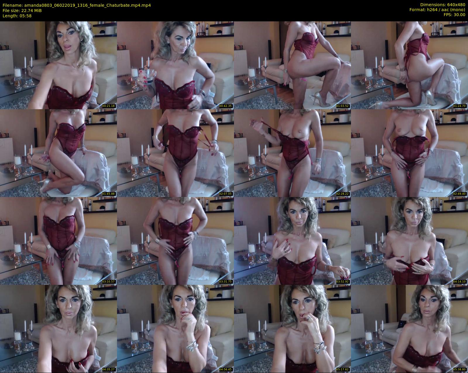 amanda0803 — 6 minute Chaturbate female cam show recording, 480p, Feb 6, 2019