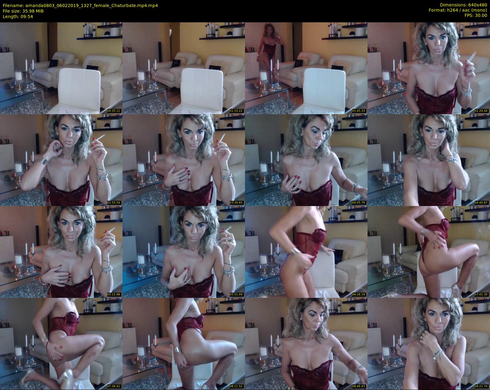 amanda0803 — 10 minute Chaturbate female cam show recording, 480p, Feb 6, 2019