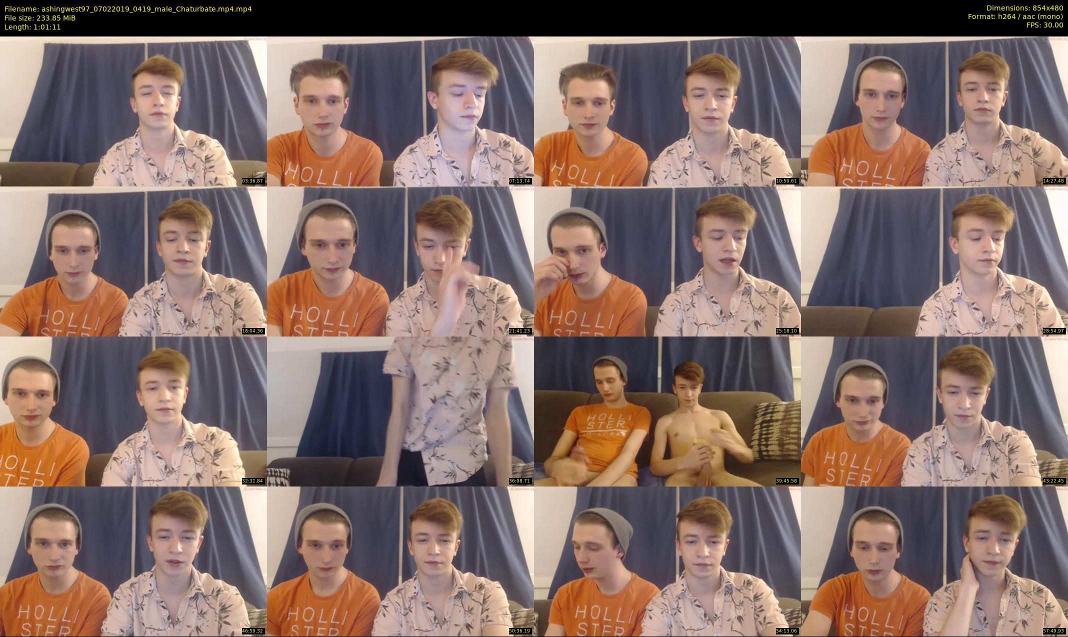 ashingwest97 — 62 minute Chaturbate male cam show recording, 480p, Feb 7, 2019