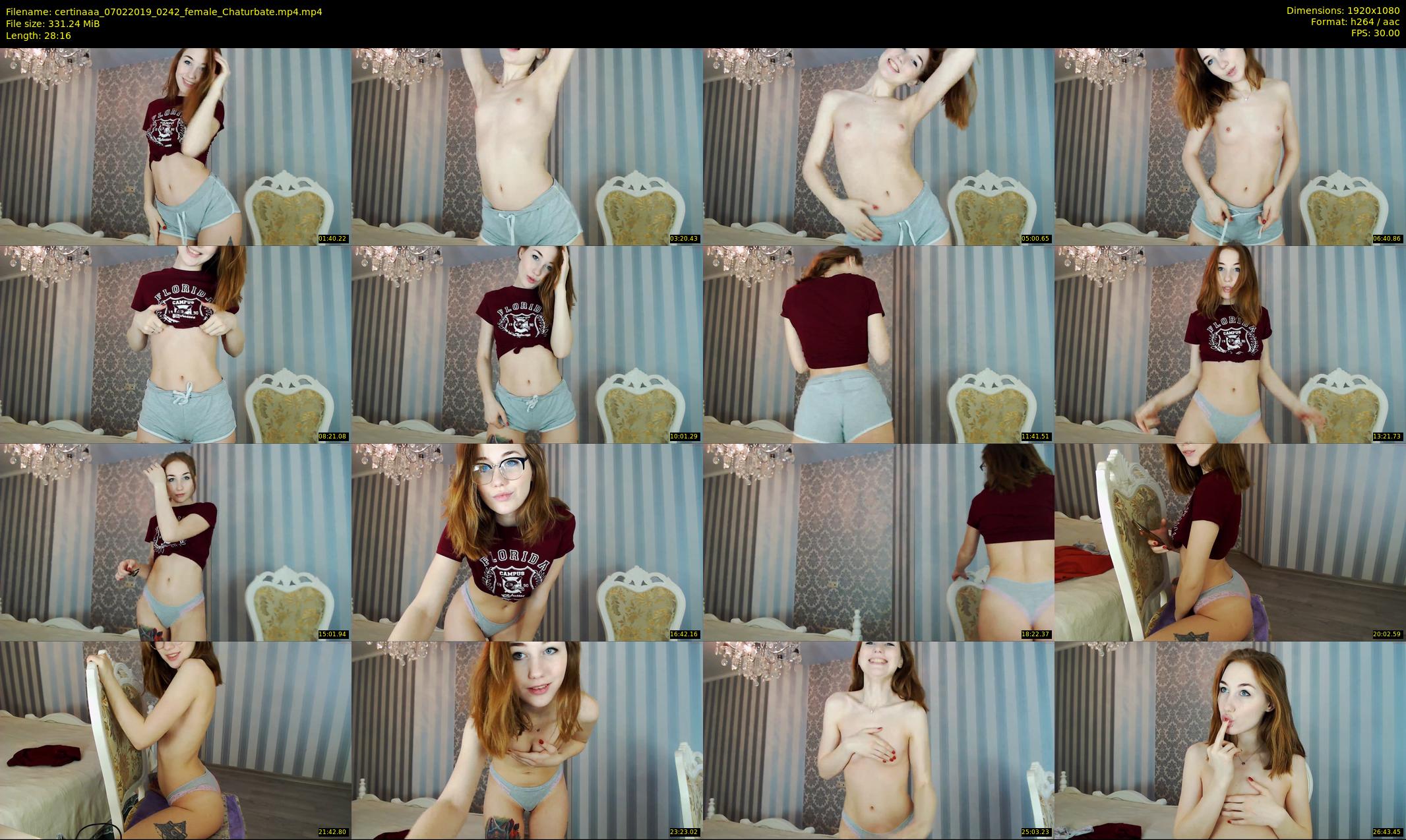 certinaaa — 29 minute Chaturbate female cam show recording, 1080p, Feb 7, 2019