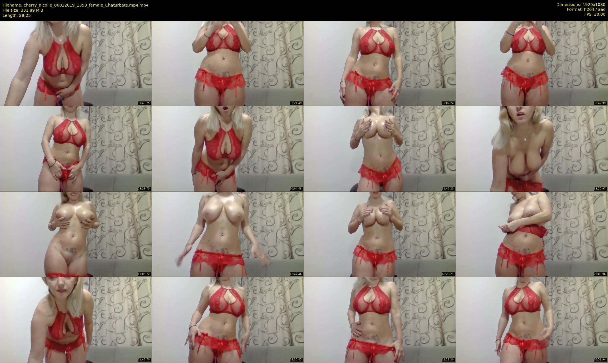 cherry_nicolle — 29 minute Chaturbate female cam show recording, 1080p, Feb 6, 2019