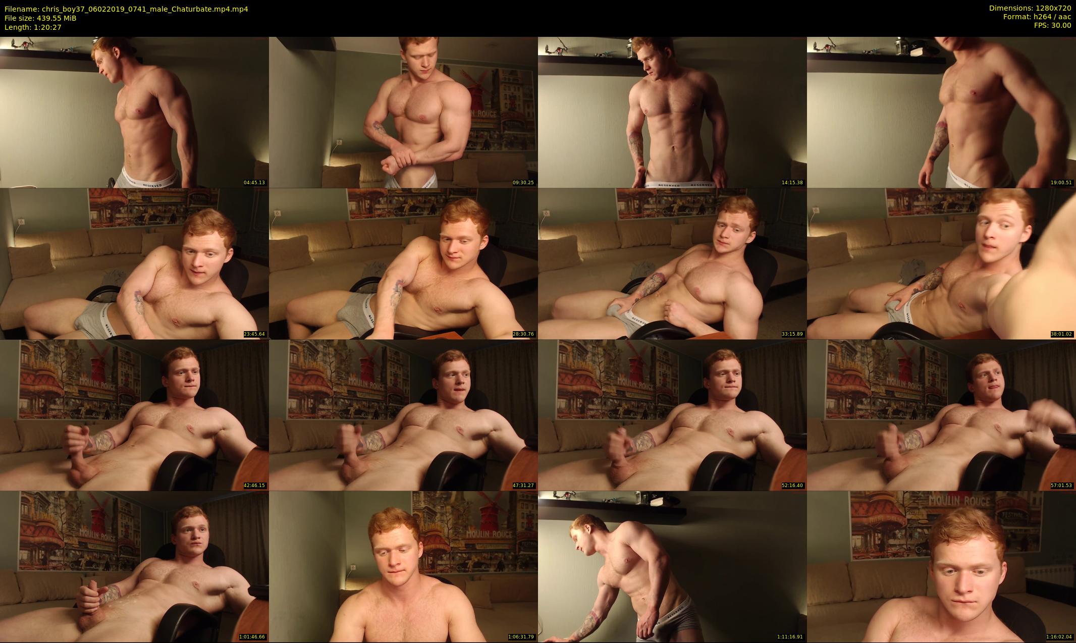 chris_boy37 — 81 minute Chaturbate male cam show recording, 720p, Feb 6, 2019