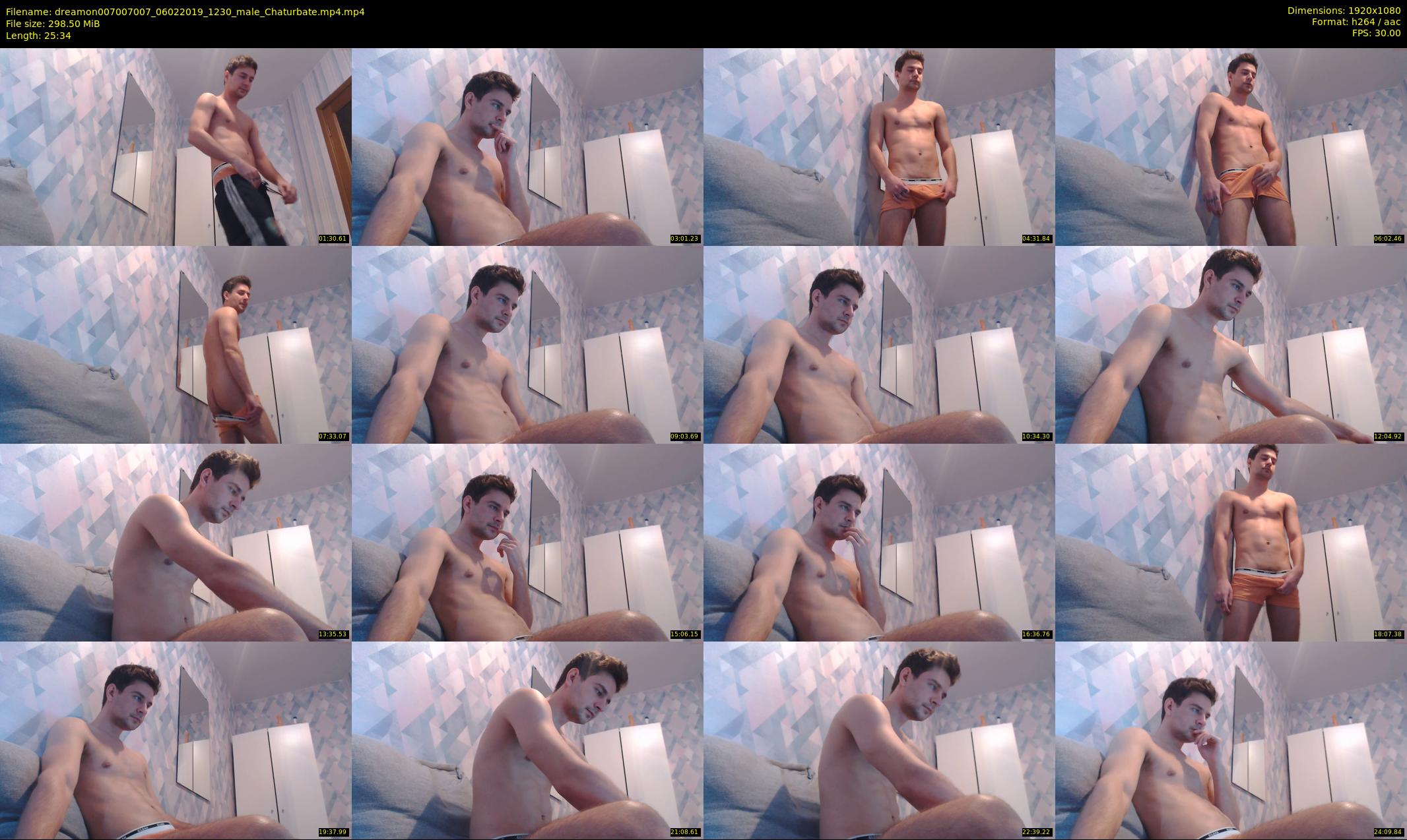 dreamon007007007 — 26 minute Chaturbate male cam show recording, 1080p, Feb 6, 2019