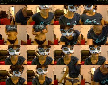 francelune — 14 minute Chaturbate female cam show recording, SD, Feb 6, 2019
