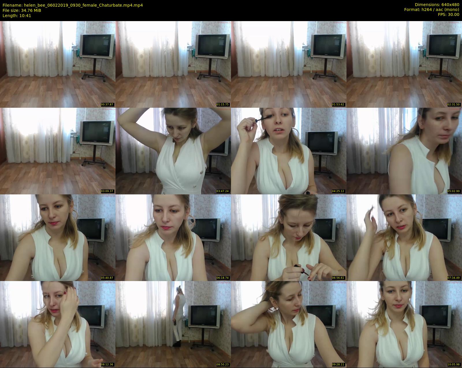 helen_bee — 11 minute Chaturbate female cam show recording, 480p, Feb 6, 2019