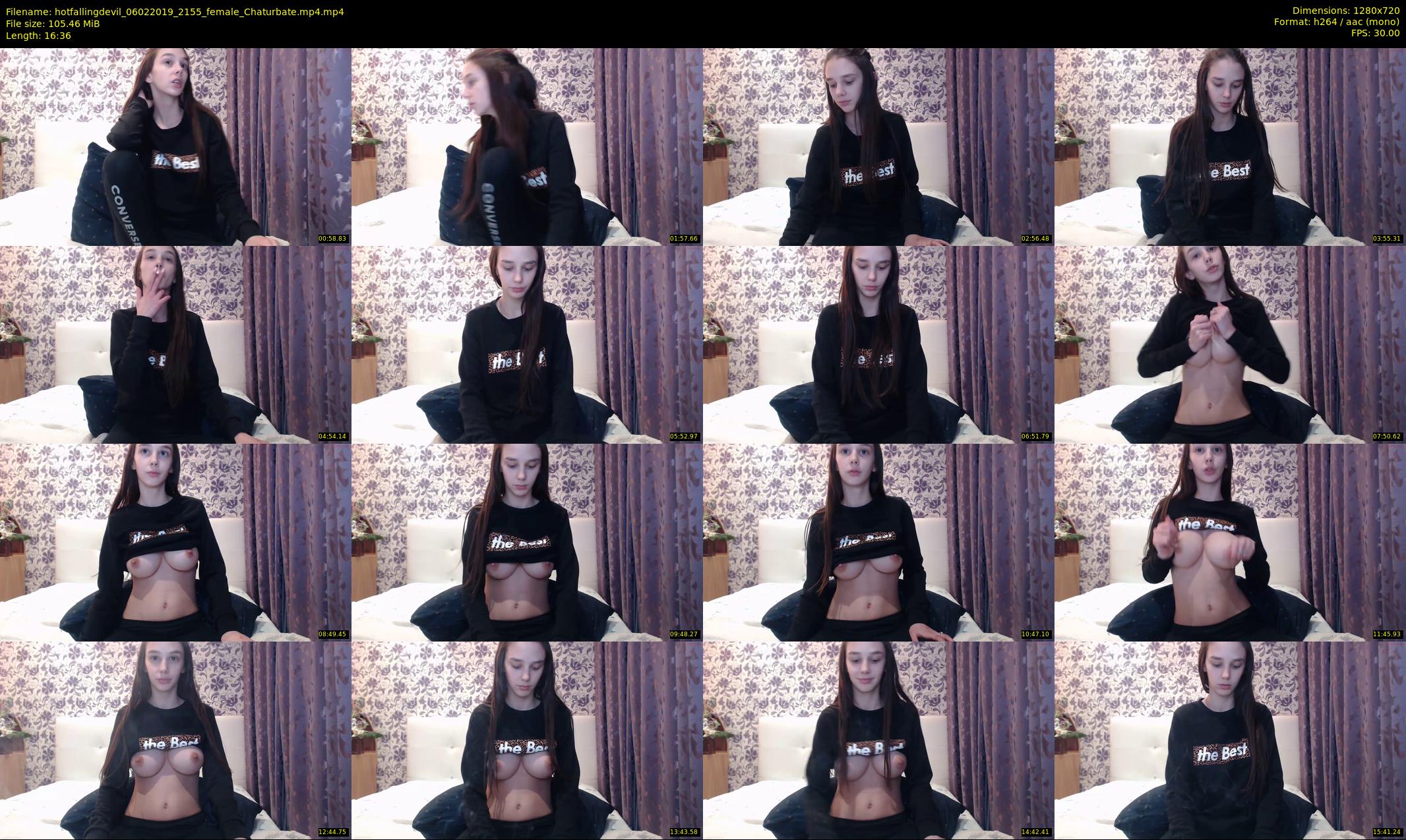 hotfallingdevil — 17 minute Chaturbate female cam show recording, 720p, Feb 6, 2019