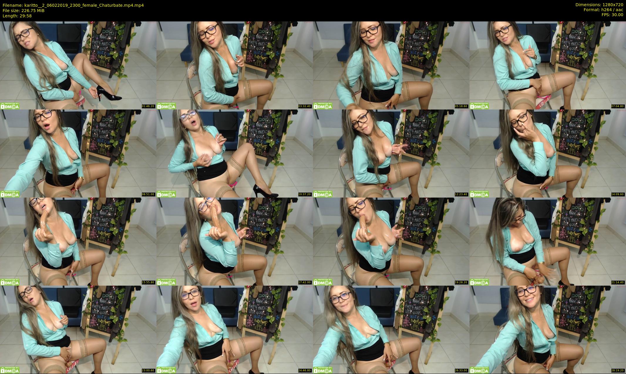 karitto__2 — 30 minute Chaturbate female cam show recording, 720p, Feb 6, 2019