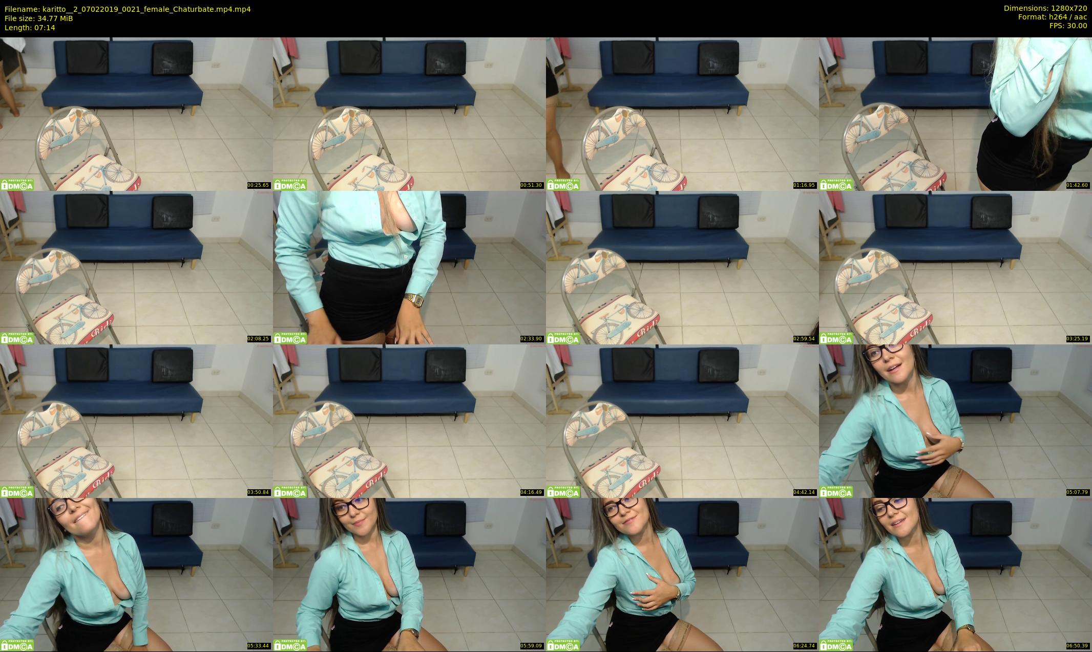 karitto__2 — 8 minute Chaturbate female cam show recording, 720p, Feb 7, 2019