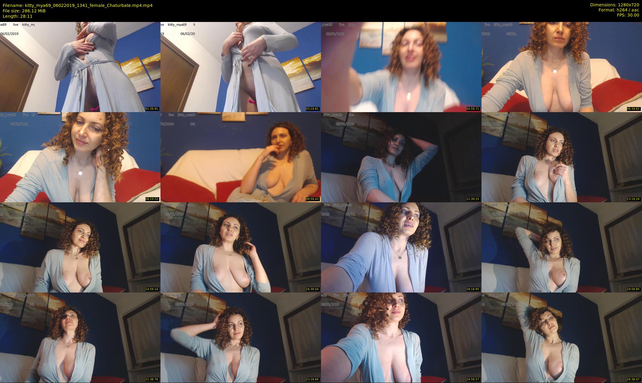 kitty_mya69 — 29 minute Chaturbate female cam show recording, 720p, Feb 6, 2019