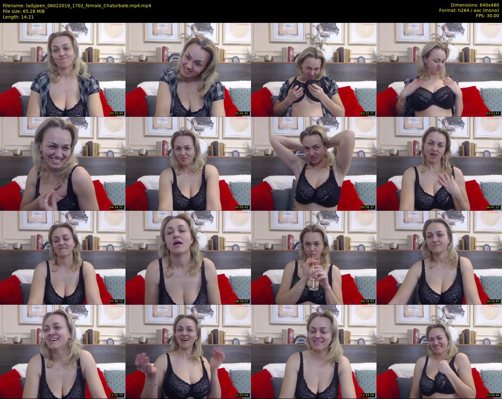ladyjeen — 15 minute Chaturbate female cam show recording, 480p, Feb 6, 2019