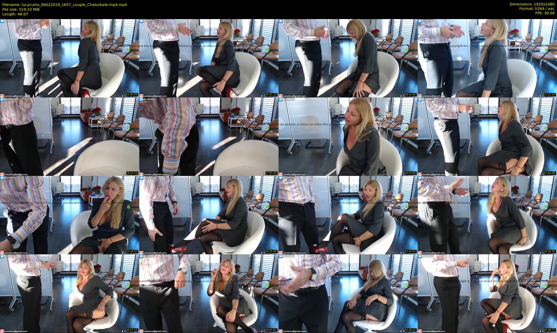 lucycums — 49 minute Chaturbate couple cam show recording, 1080p, Feb 6, 2019