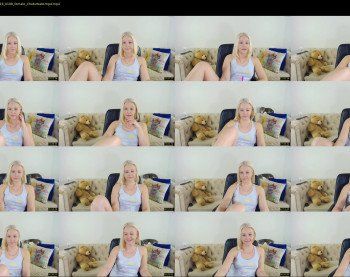 missblondecutie — 66 minute Chaturbate female cam show recording, 720p, Feb 7, 2019