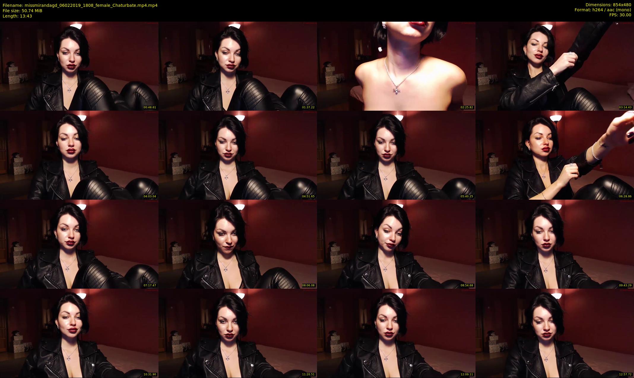 missmirandagd — 14 minute Chaturbate female cam show recording, 480p, Feb 6, 2019