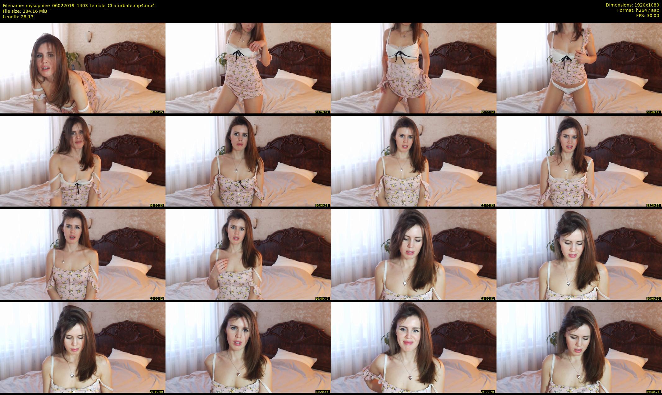 mysophiee — 29 minute Chaturbate female cam show recording, 1080p, Feb 6, 2019
