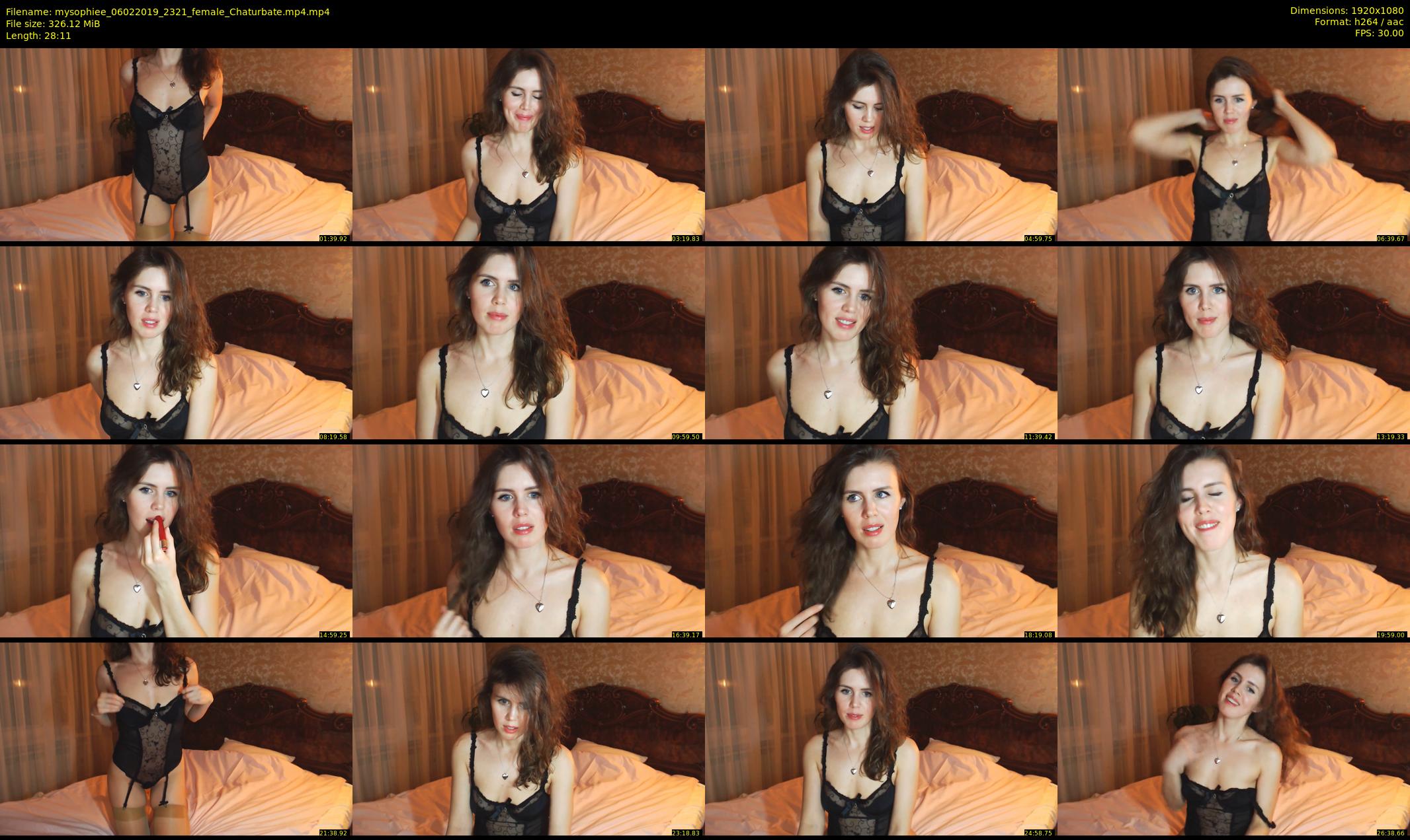 mysophiee — 29 minute Chaturbate female cam show recording, 1080p, Feb 6, 2019