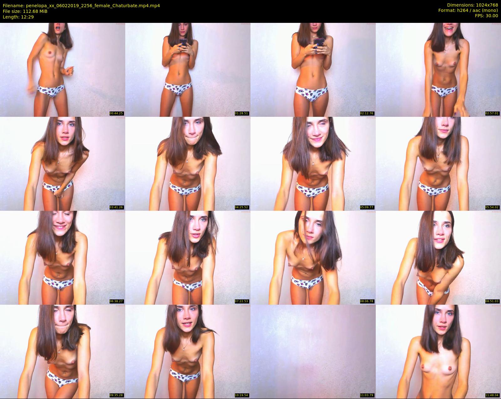 penelopa_xx — 13 minute Chaturbate female cam show recording, 720p, Feb 6, 2019