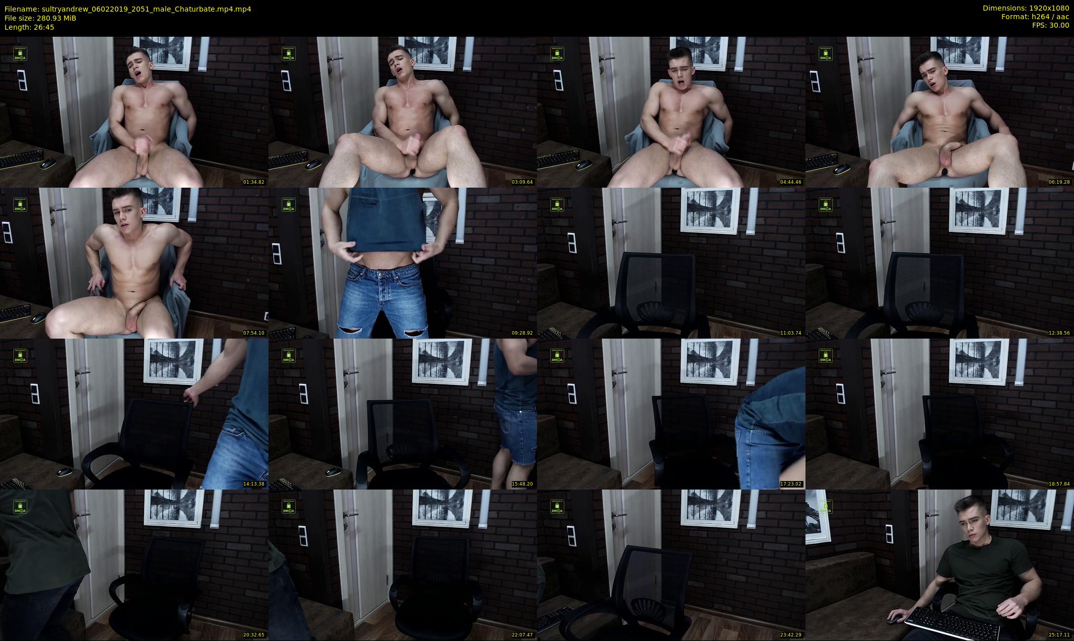 sultryandrew — 27 minute Chaturbate male cam show recording, 1080p, Feb 6, 2019