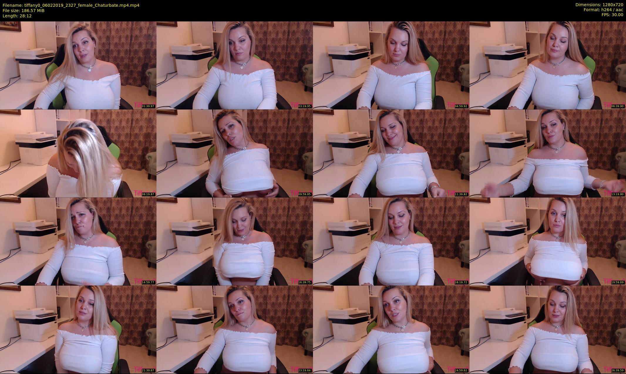 tiffany0 — 29 minute Chaturbate female cam show recording, 720p, Feb 6, 2019