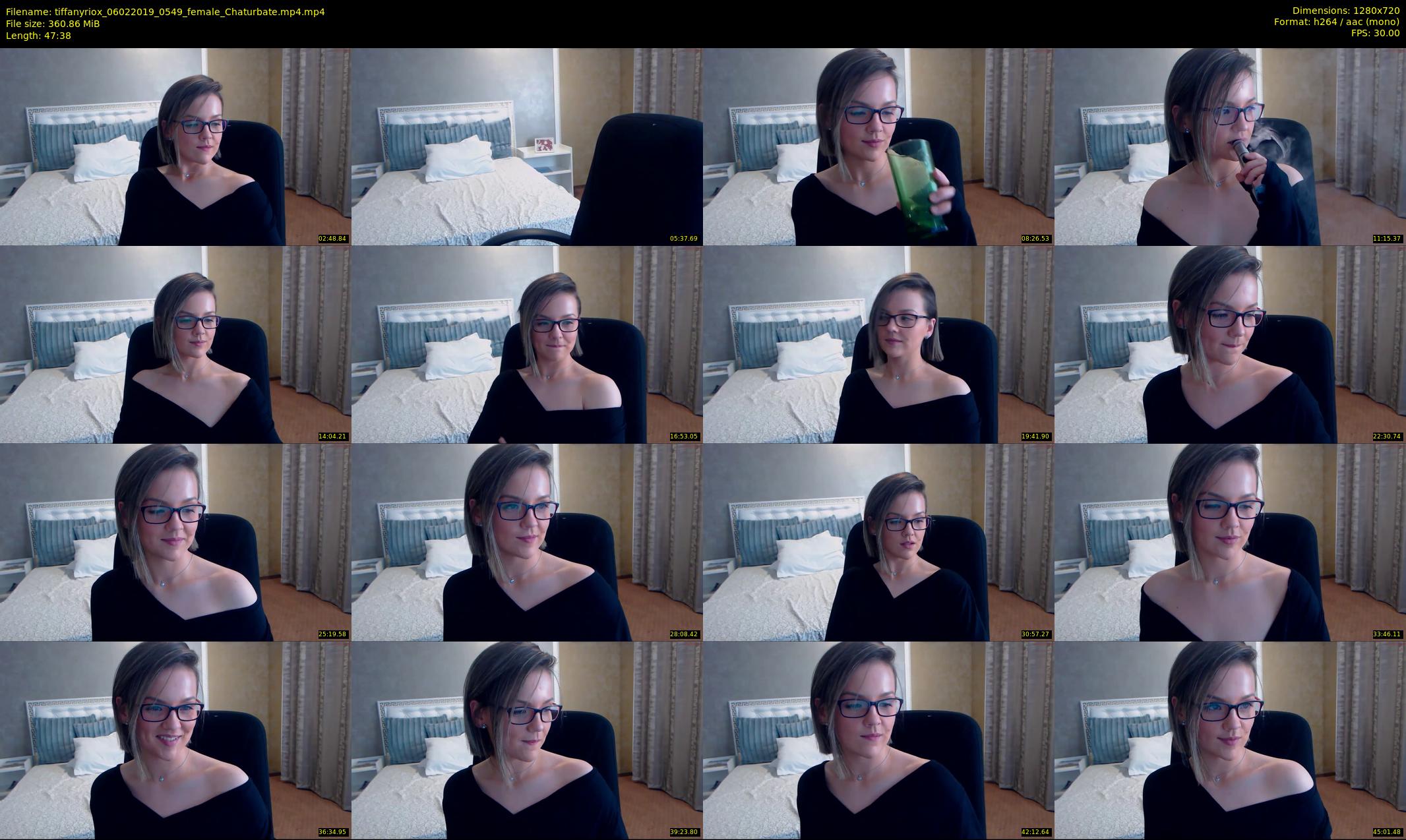 tiffanyriox — 48 minute Chaturbate female cam show recording, 720p, Feb 6, 2019