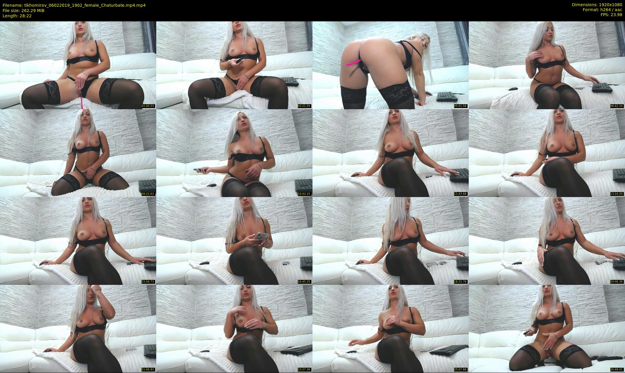 tikhomirov — 29 minute Chaturbate female cam show recording, 1080p, Feb 6, 2019