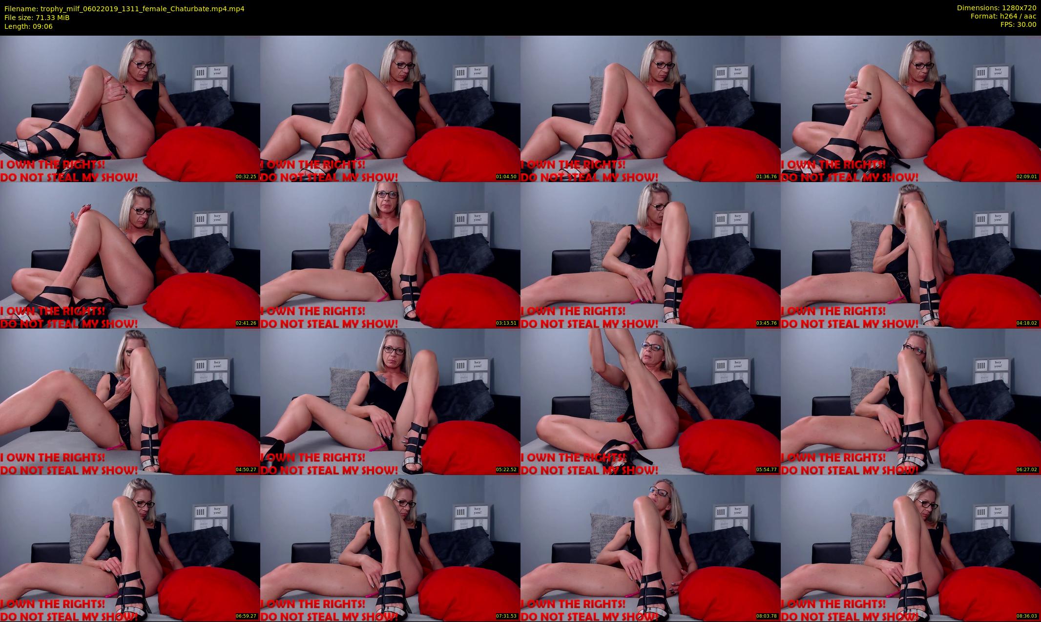 trophy_milf — 10 minute Chaturbate female cam show recording, 720p, Feb 6, 2019