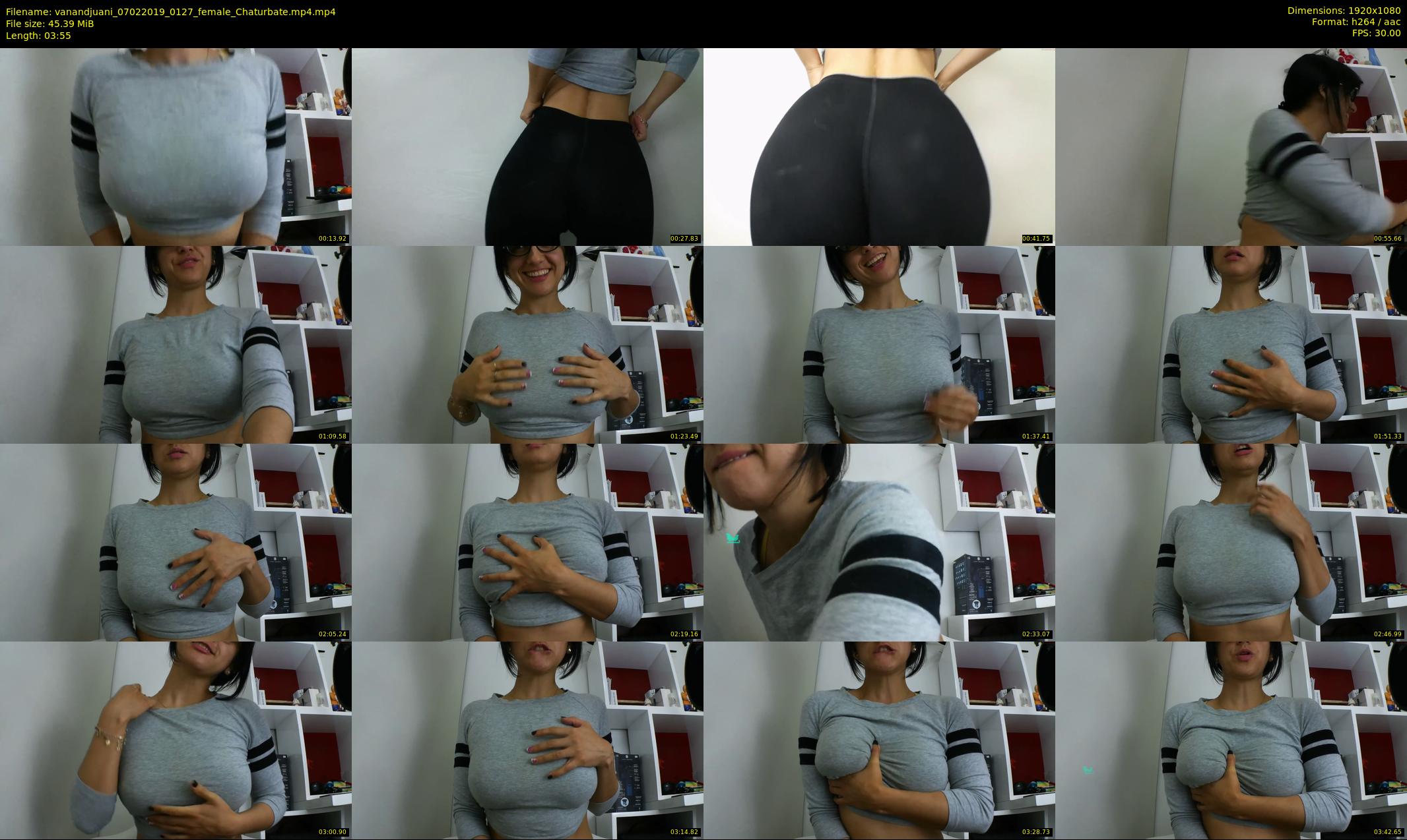 vanandjuani — 4 minute Chaturbate female cam show recording, 1080p, Feb 7, 2019