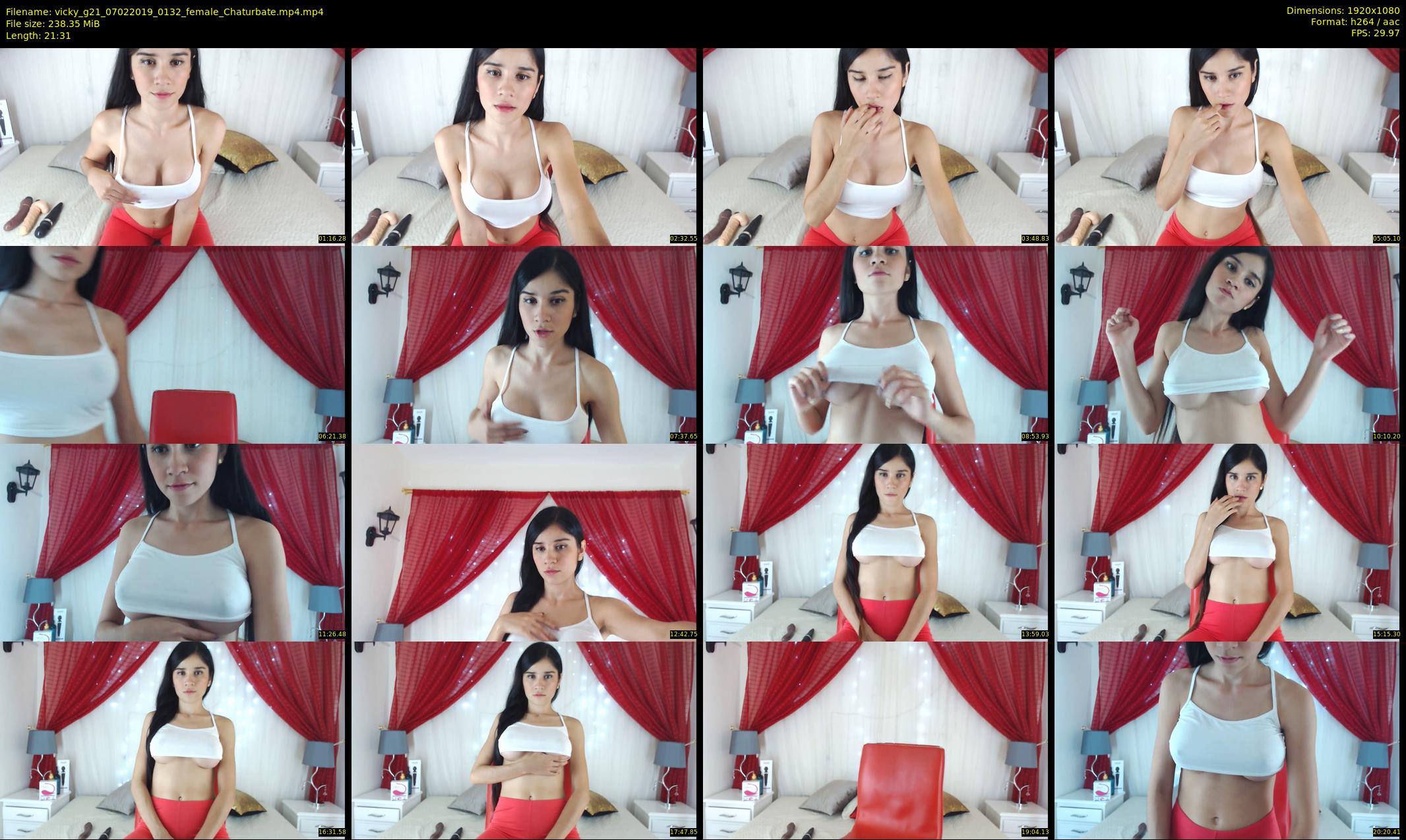 vicky_g21 — 22 minute Chaturbate female cam show recording, 1080p, Feb 7, 2019