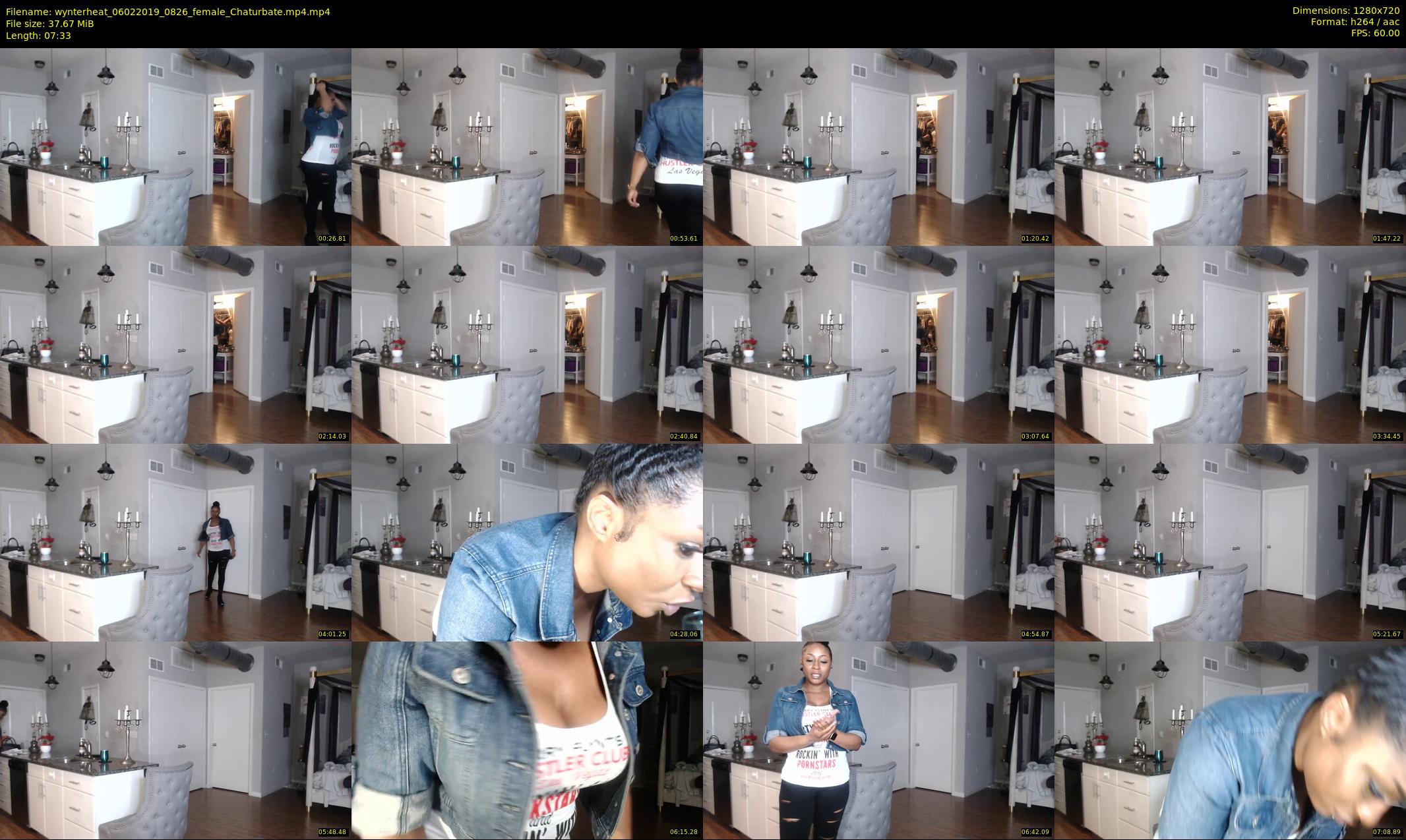 wynterheat — 8 minute Chaturbate female cam show recording, 720p, Feb 6, 2019