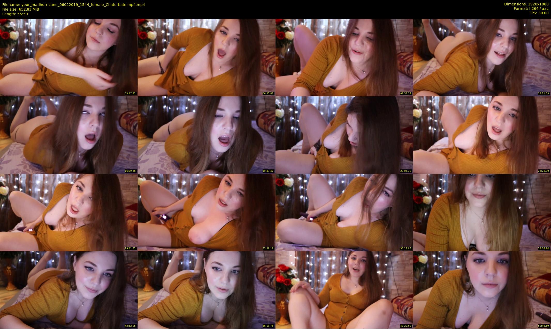 your_madhurricane — 56 minute Chaturbate female cam show recording, 1080p, Feb 6, 2019