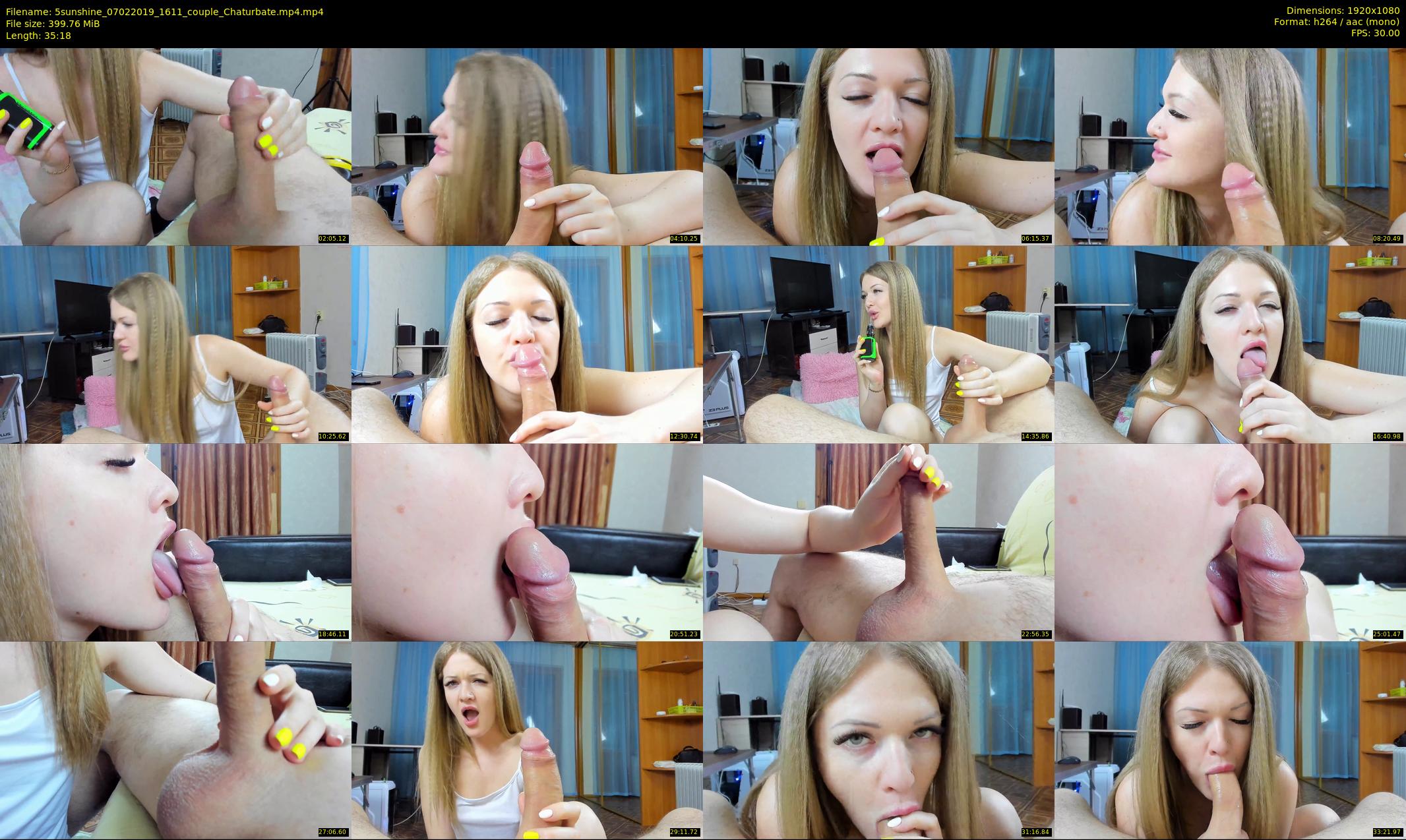 5sunshine — 36 minute Chaturbate couple cam show recording, 1080p, Feb 7, 2019