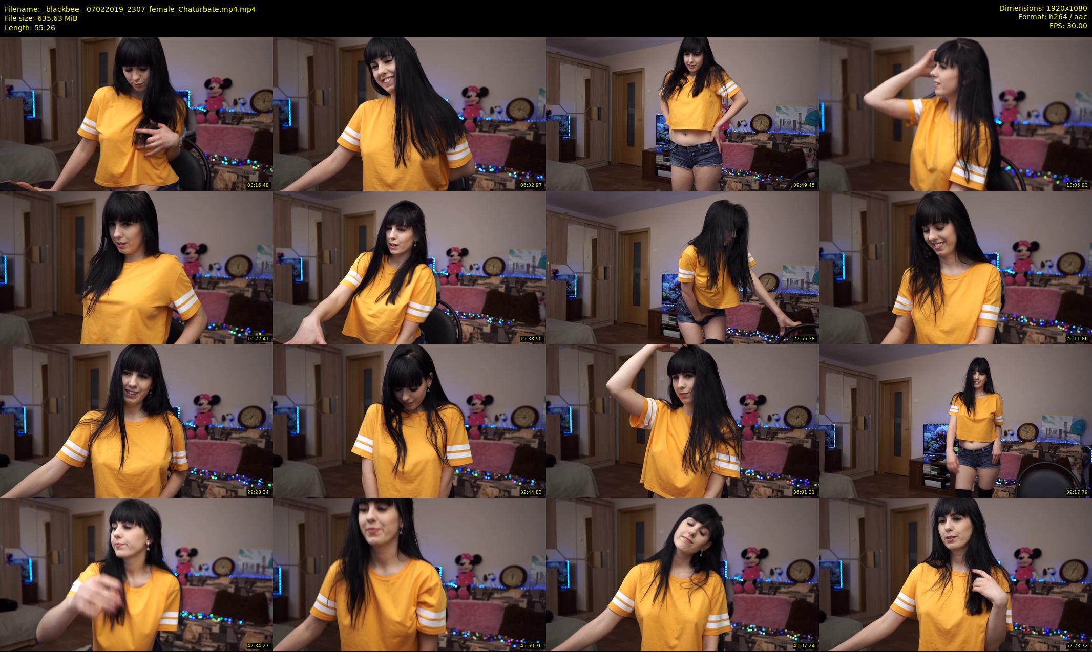 _blackbee_ — 56 minute Chaturbate female cam show recording, 1080p, Feb 7, 2019