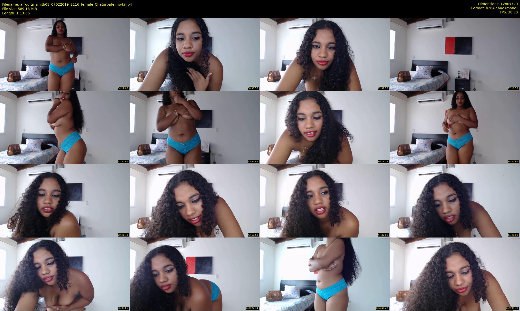 afrodita_smith08 — 74 minute Chaturbate female cam show recording, 720p, Feb 7, 2019