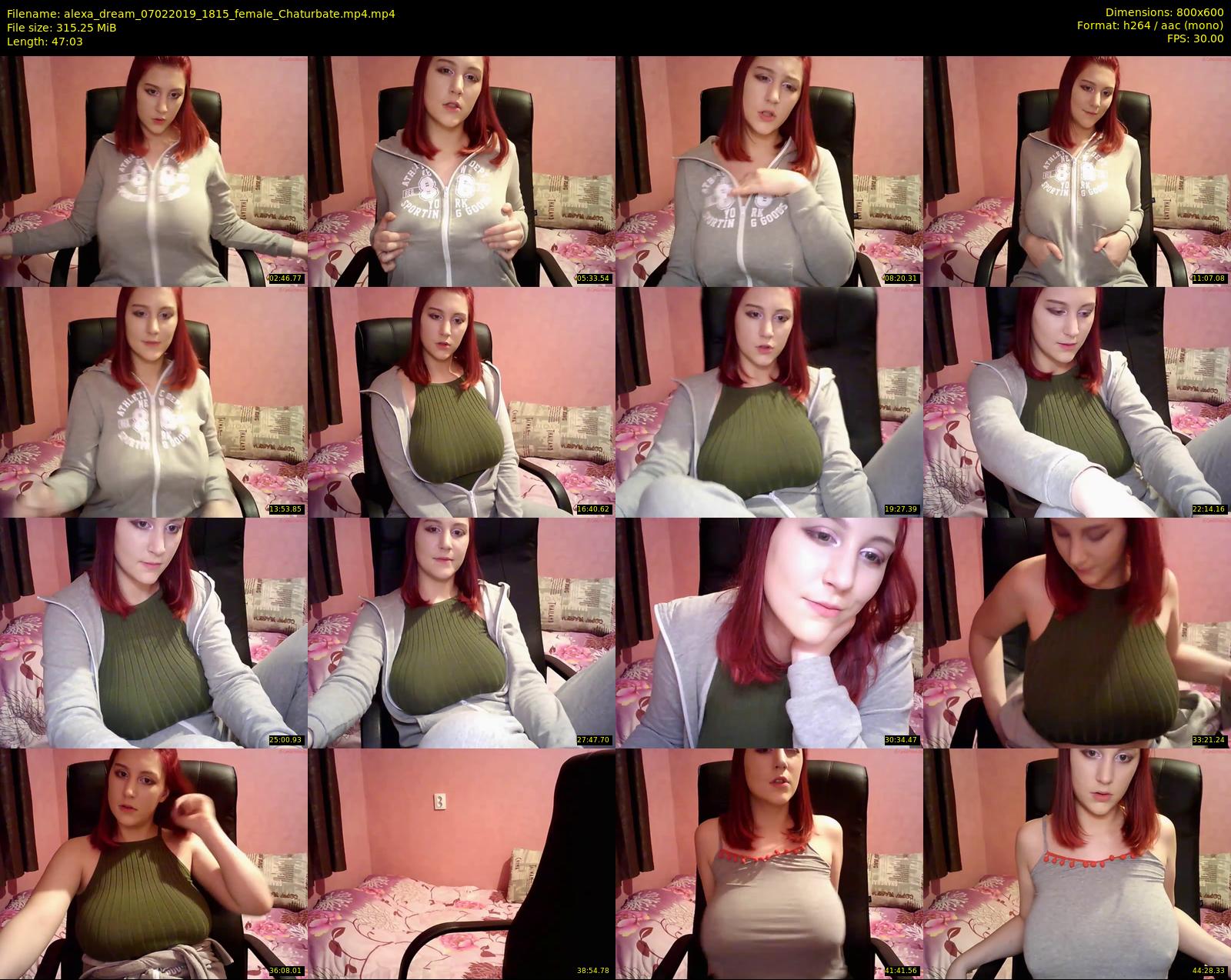 alexa_dream — 48 minute Chaturbate female cam show recording, 480p, Feb 7, 2019