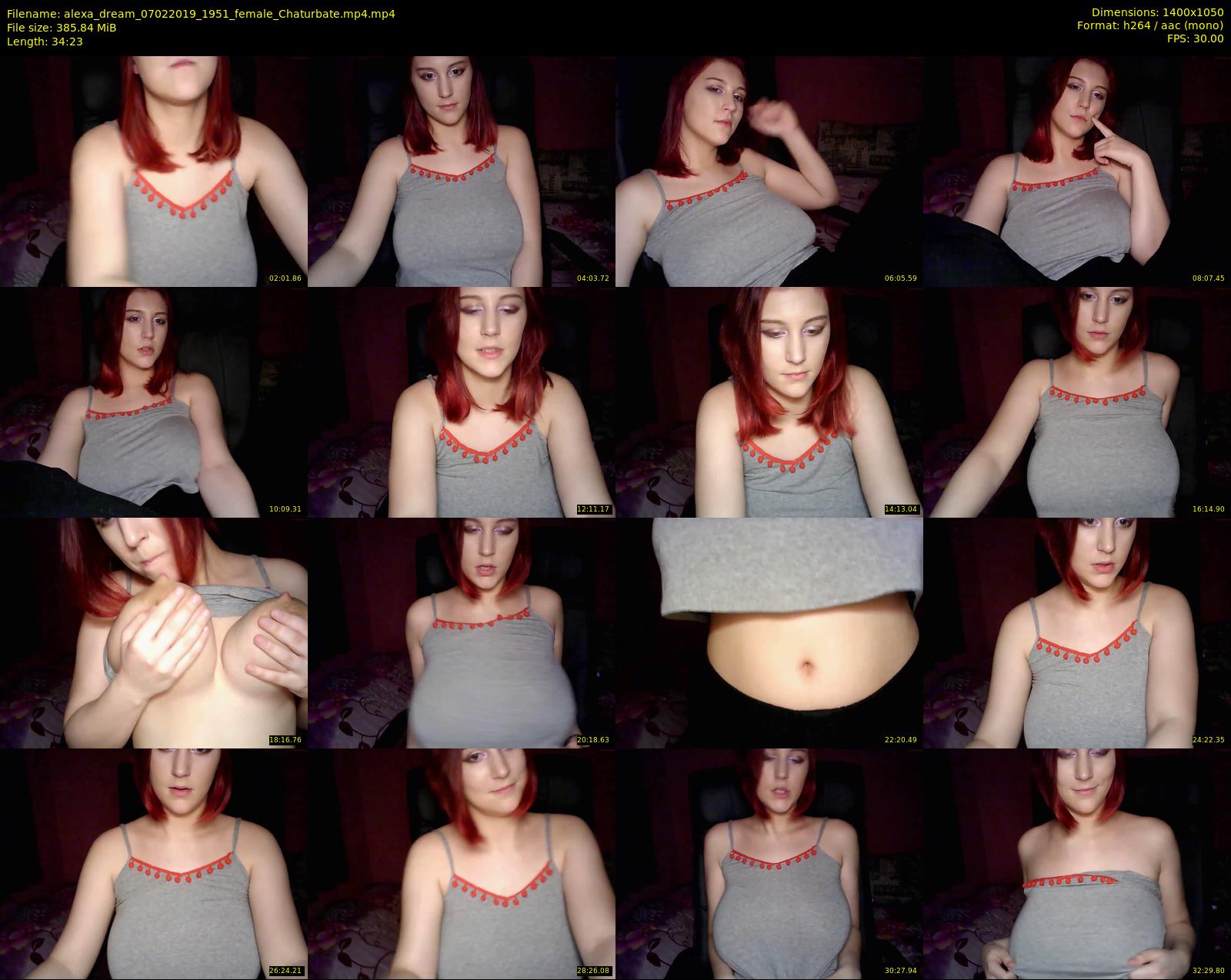 alexa_dream — 35 minute Chaturbate female cam show recording, 720p, Feb 7, 2019