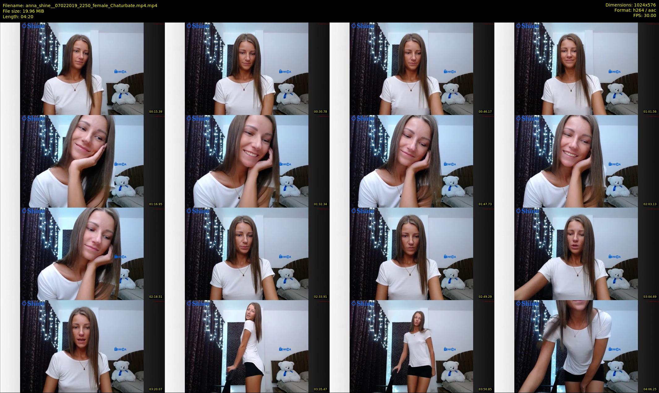 anna_shine_ — 5 minute Chaturbate female cam show recording, 480p, Feb 7, 2019