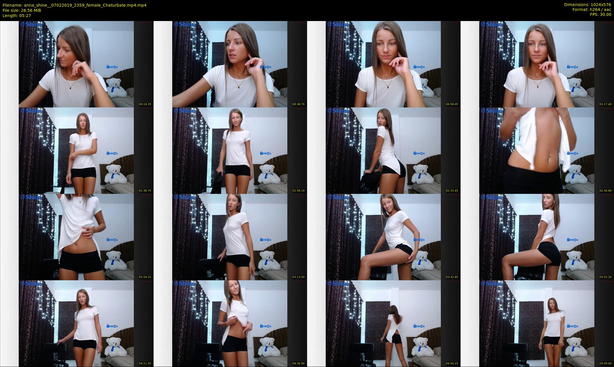 anna_shine_ — 6 minute Chaturbate female cam show recording, 480p, Feb 7, 2019