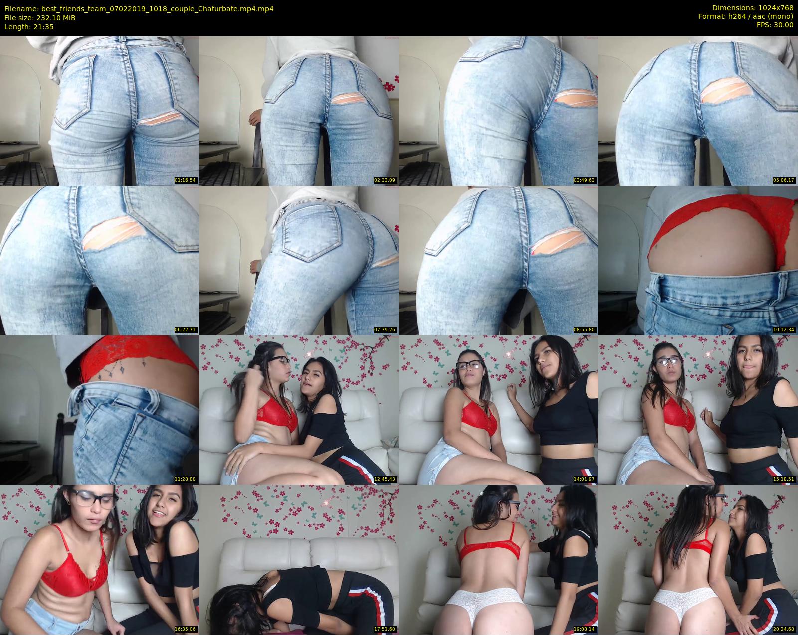 best_friends_team — 22 minute Chaturbate female cam show recording, 720p, Feb 7, 2019