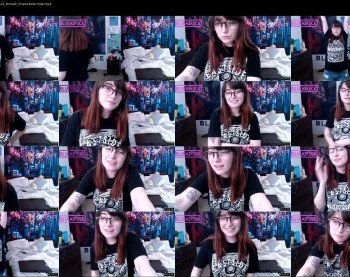 blueasfuck — 56 minute Chaturbate female cam show recording, 1080p, Feb 7, 2019