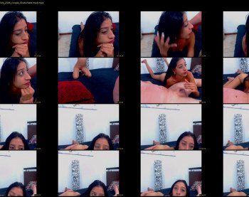 carlosbangsyeidy — 5 minute Chaturbate couple cam show recording, 480p, Feb 7, 2019