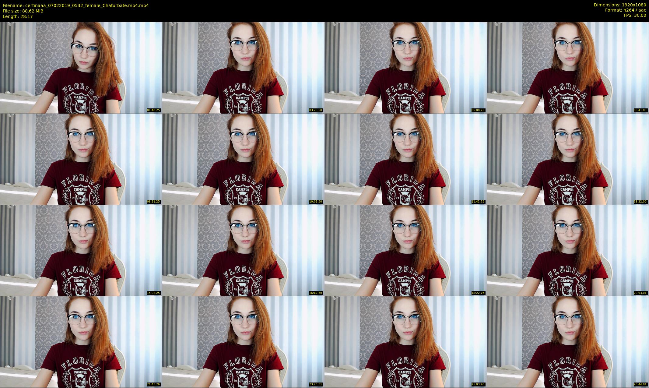 certinaaa — 29 minute Chaturbate female cam show recording, 1080p, Feb 7, 2019
