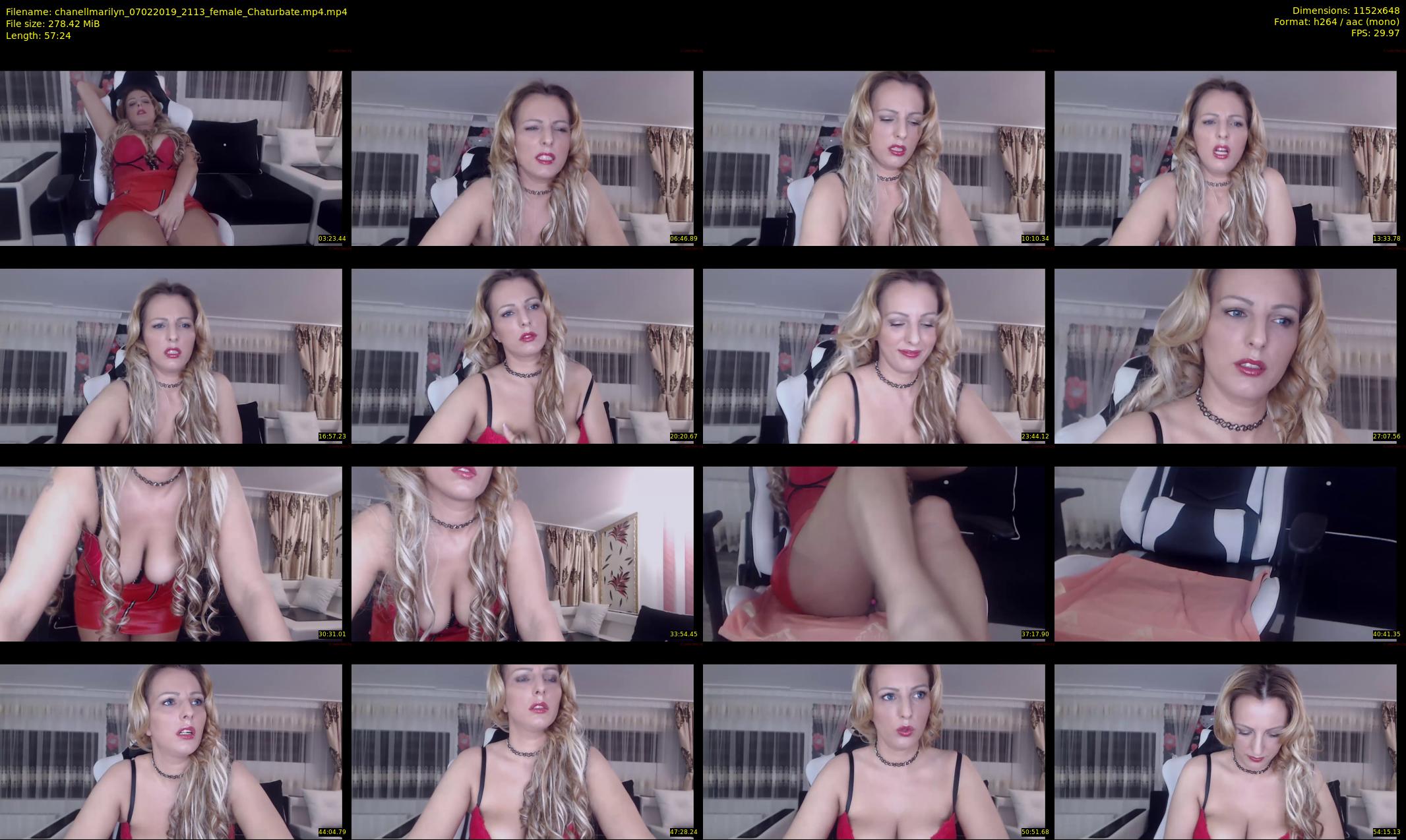chanellmarilyn — 58 minute Chaturbate female cam show recording, 480p, Feb 7, 2019