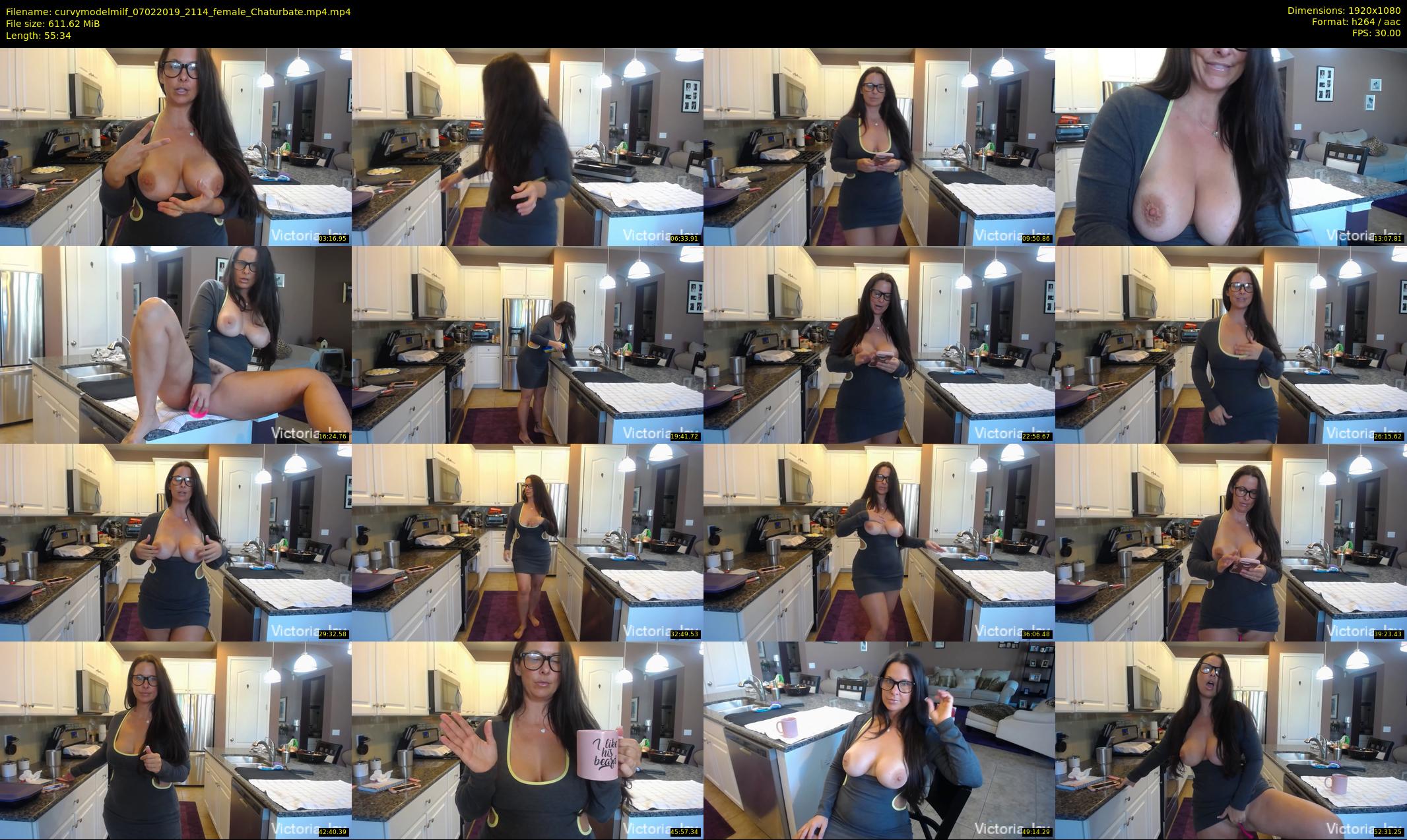 curvymodelmilf — 56 minute Chaturbate female cam show recording, 1080p, Feb 7, 2019